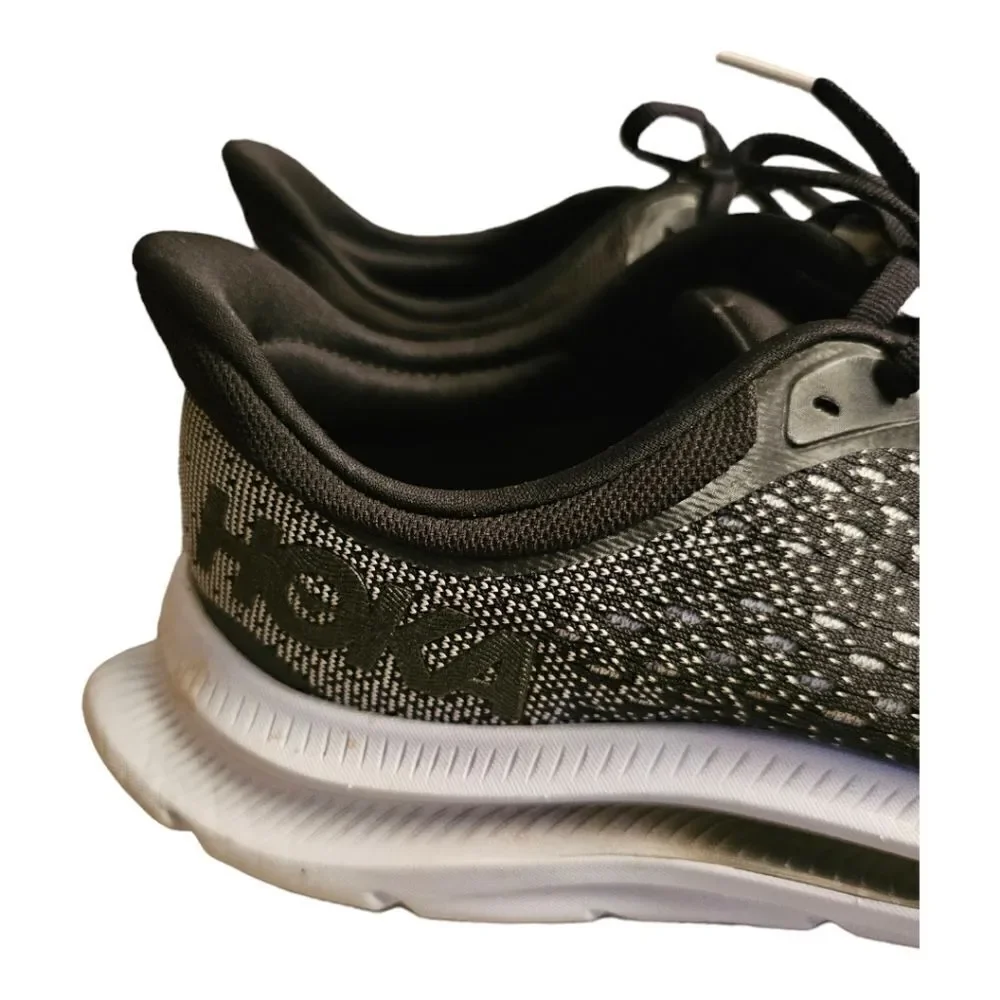 HOKA Kawana‎ Black White Sneakers - Size 8.5D